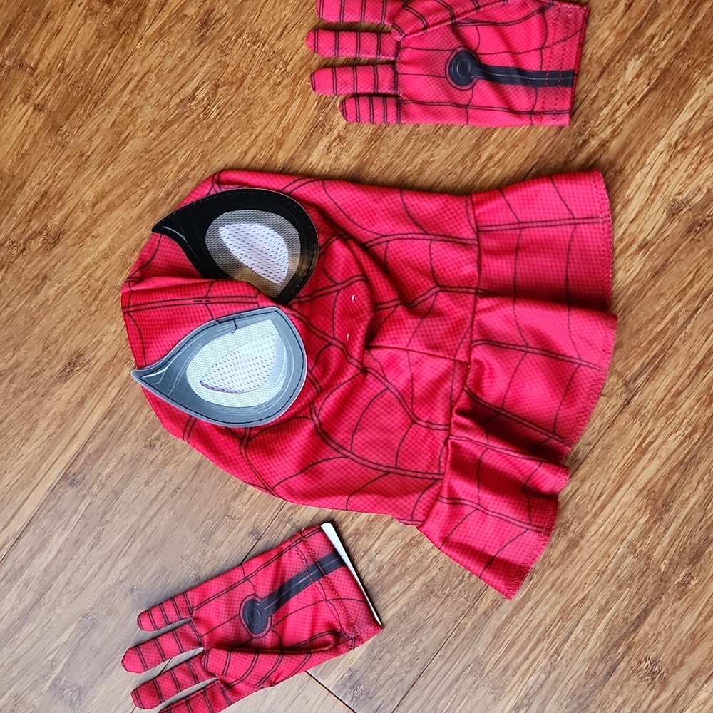 Rubies Spiderman Kids Costume Set - Red and Blue